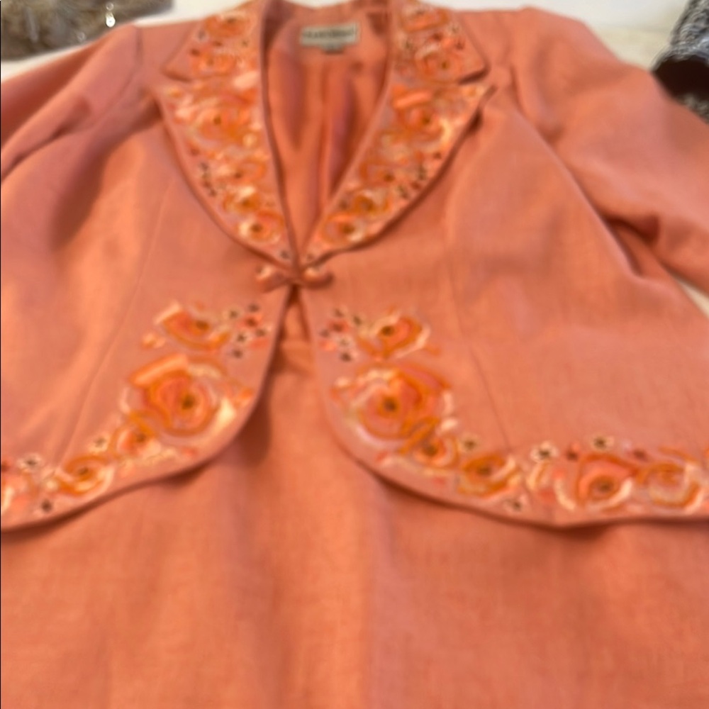 Embroidered Pink Jacket